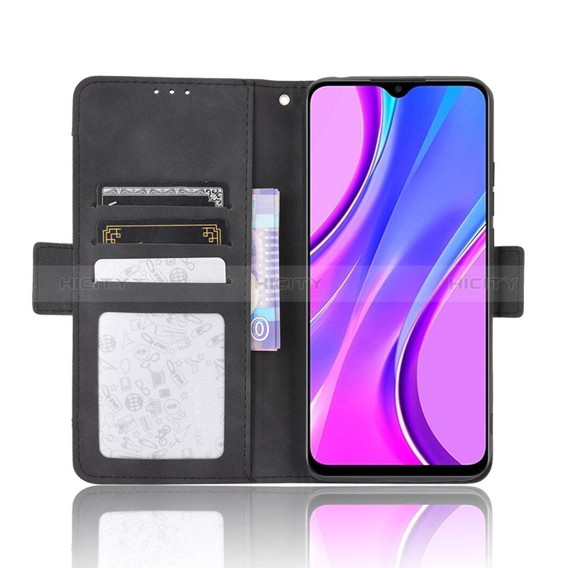 Handytasche Stand Schutzhülle Flip Leder Hülle BY2 für Xiaomi Redmi 9 Activ groß