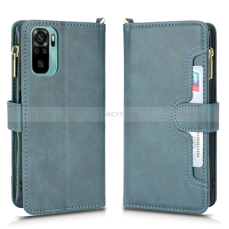 Handytasche Stand Schutzhülle Flip Leder Hülle BY2 für Xiaomi Redmi Note 10 4G groß