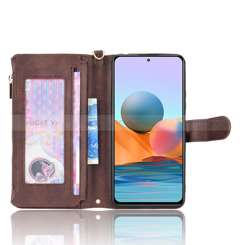 Handytasche Stand Schutzhülle Flip Leder Hülle BY2 für Xiaomi Redmi Note 10 Pro Max groß