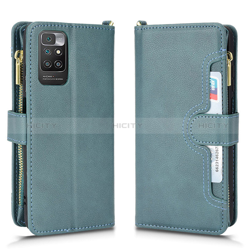 Handytasche Stand Schutzhülle Flip Leder Hülle BY2 für Xiaomi Redmi Note 11 4G (2021) Grün Plus