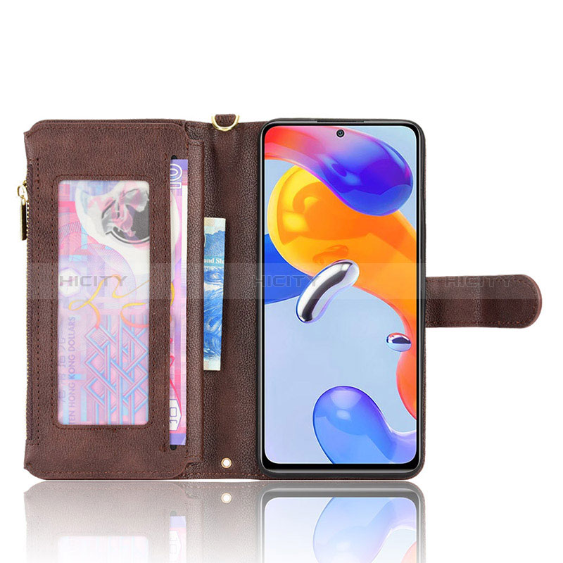 Handytasche Stand Schutzhülle Flip Leder Hülle BY2 für Xiaomi Redmi Note 11 Pro 4G groß