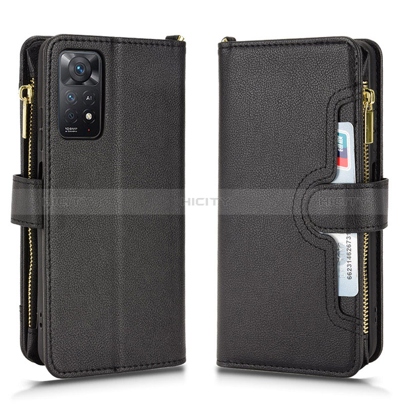 Handytasche Stand Schutzhülle Flip Leder Hülle BY2 für Xiaomi Redmi Note 11 Pro 5G groß