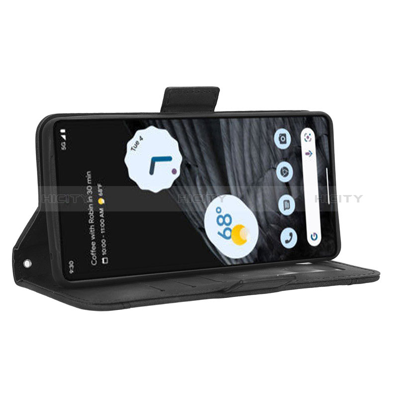 Handytasche Stand Schutzhülle Flip Leder Hülle BY3 für Google Pixel 7 Pro 5G