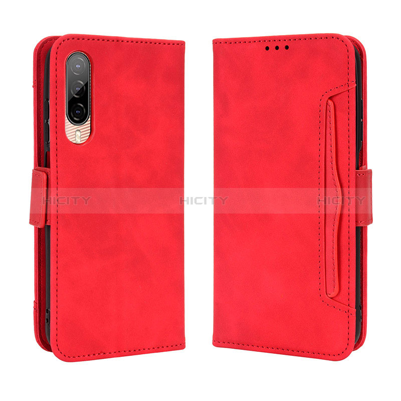 Handytasche Stand Schutzhülle Flip Leder Hülle BY3 für HTC Desire 22 Pro 5G Rot