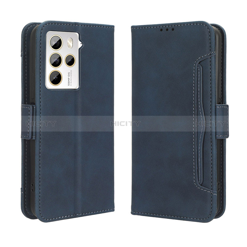 Handytasche Stand Schutzhülle Flip Leder Hülle BY3 für HTC U23 5G Blau