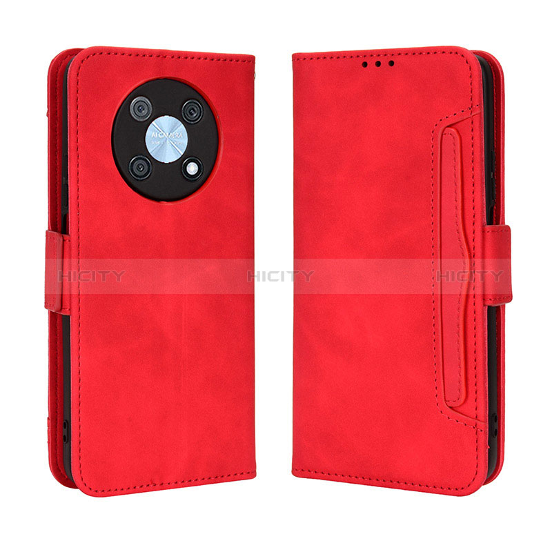 Handytasche Stand Schutzhülle Flip Leder Hülle BY3 für Huawei Enjoy 50 Pro Rot