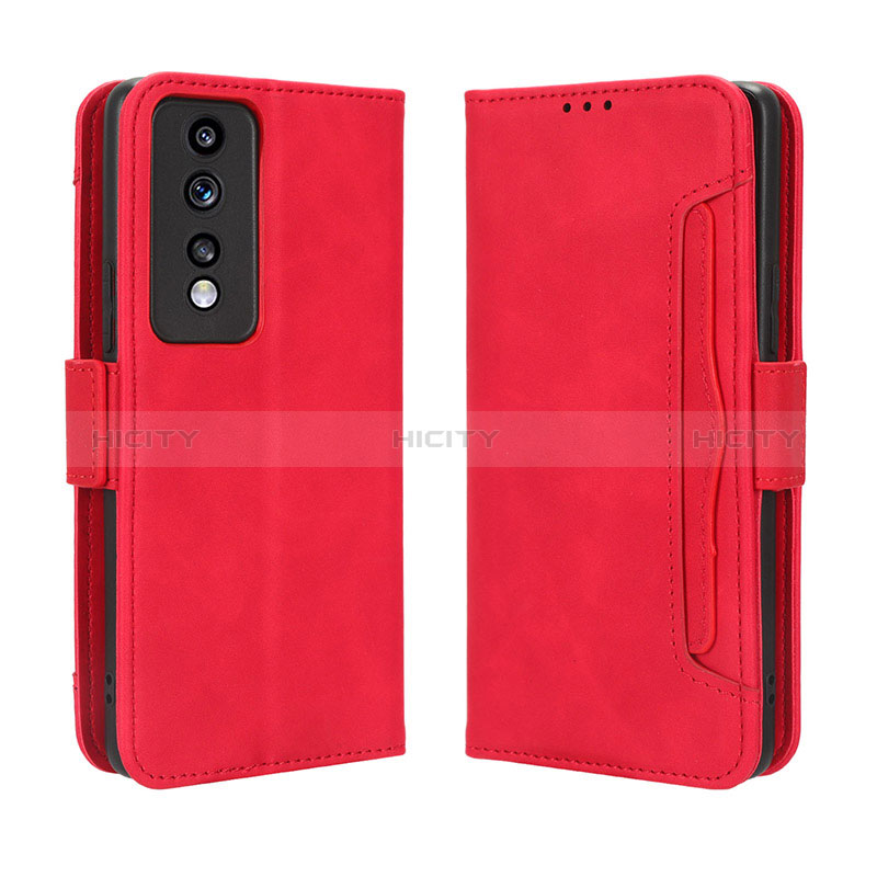 Handytasche Stand Schutzhülle Flip Leder Hülle BY3 für Huawei Honor 80 GT 5G Rot Plus