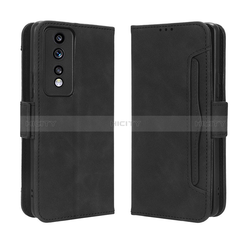 Handytasche Stand Schutzhülle Flip Leder Hülle BY3 für Huawei Honor 80 GT 5G Schwarz