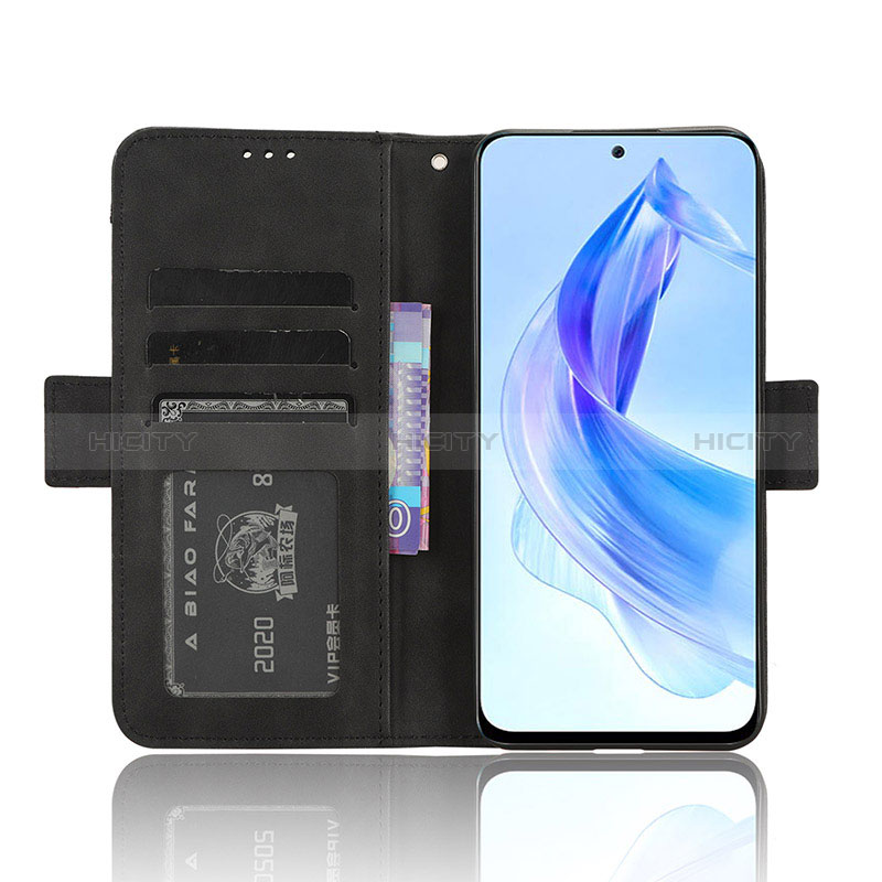 Handytasche Stand Schutzhülle Flip Leder Hülle BY3 für Huawei Honor 90 Lite 5G groß