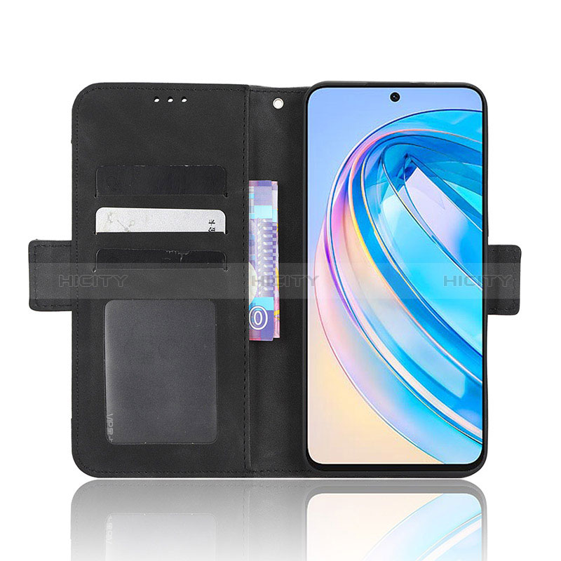 Handytasche Stand Schutzhülle Flip Leder Hülle BY3 für Huawei Honor X8a 4G groß