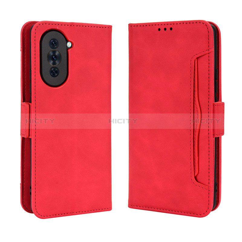 Handytasche Stand Schutzhülle Flip Leder Hülle BY3 für Huawei Nova 10 Rot