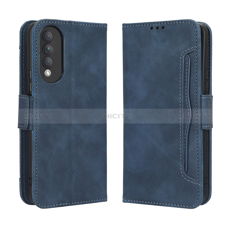 Handytasche Stand Schutzhülle Flip Leder Hülle BY3 für Huawei Nova 10z Blau Plus