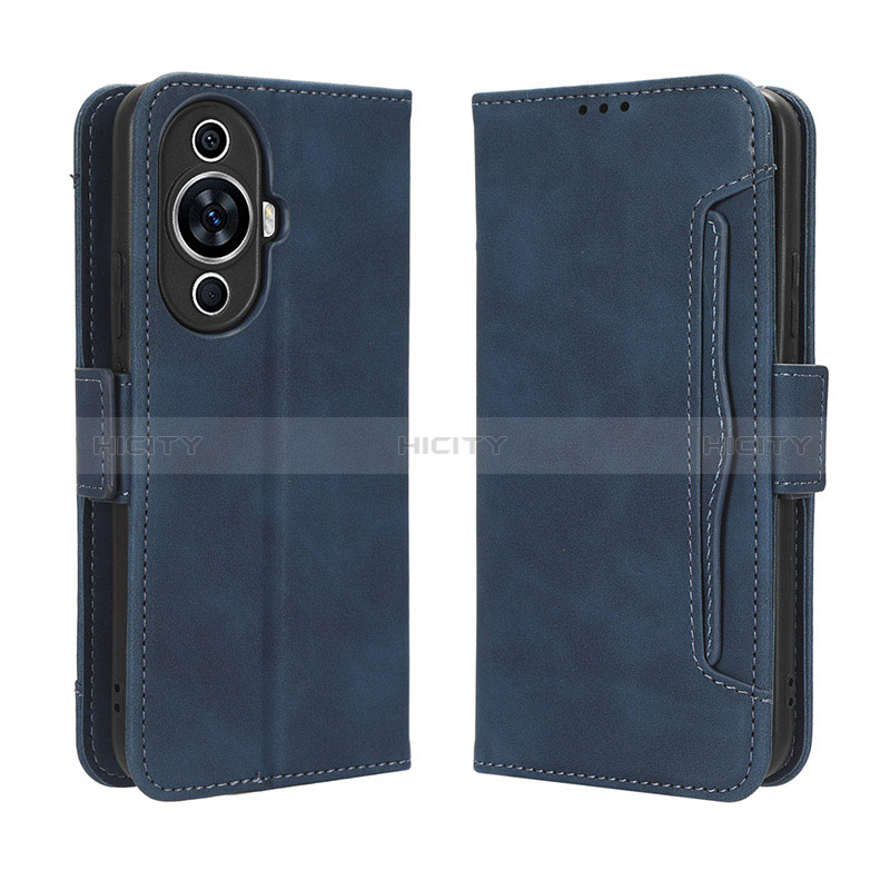 Handytasche Stand Schutzhülle Flip Leder Hülle BY3 für Huawei Nova 11 Blau