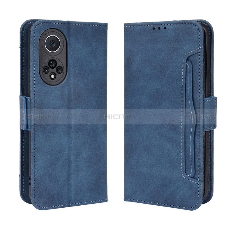 Handytasche Stand Schutzhülle Flip Leder Hülle BY3 für Huawei Nova 9 Pro Blau