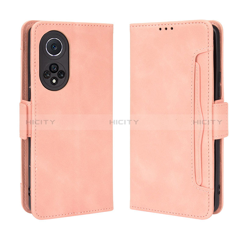 Handytasche Stand Schutzhülle Flip Leder Hülle BY3 für Huawei Nova 9 Pro Rosa Plus