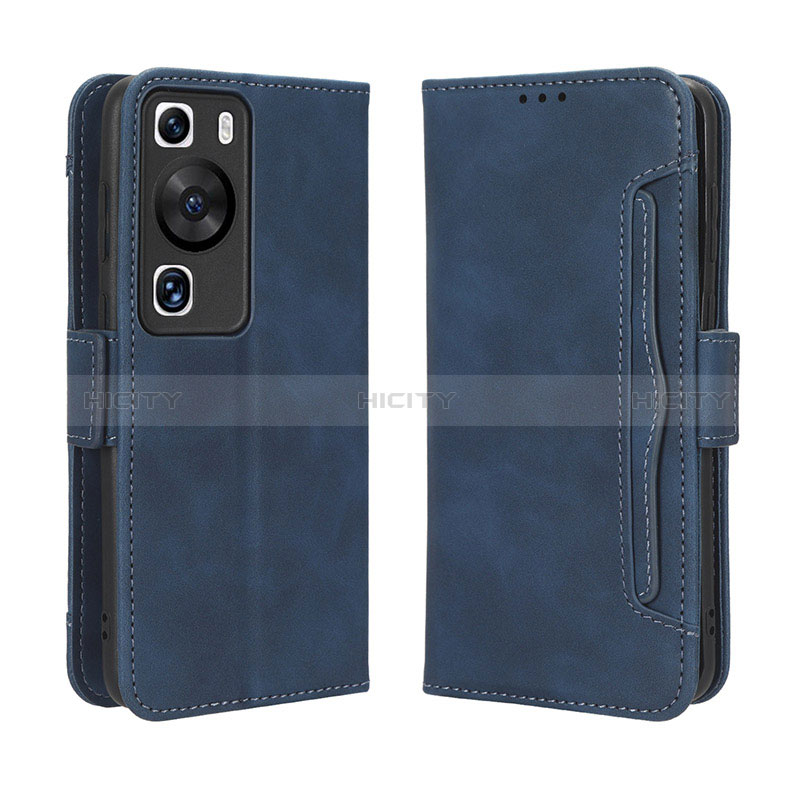 Handytasche Stand Schutzhülle Flip Leder Hülle BY3 für Huawei P60