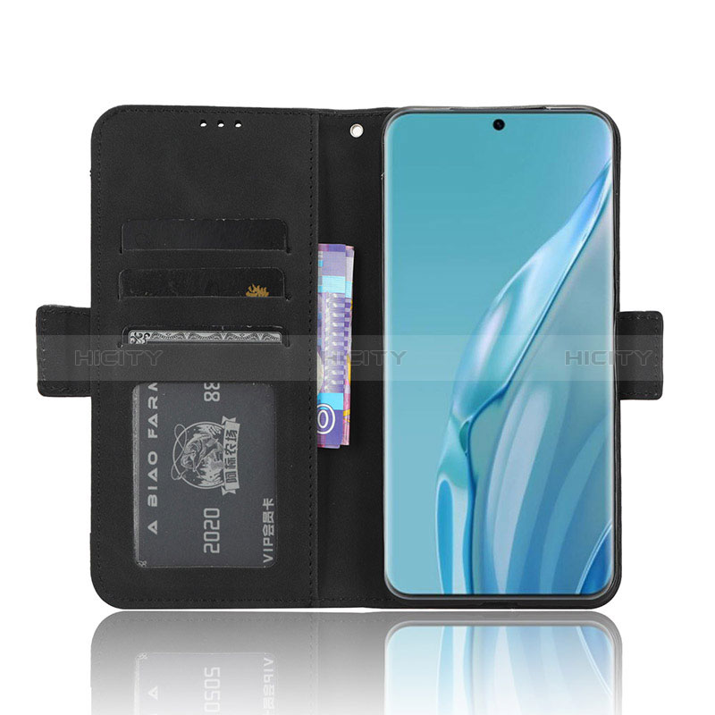 Handytasche Stand Schutzhülle Flip Leder Hülle BY3 für Huawei P60 Art