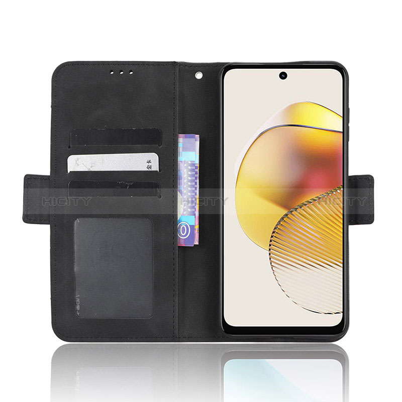 Handytasche Stand Schutzhülle Flip Leder Hülle BY3 für Motorola Moto G73 5G