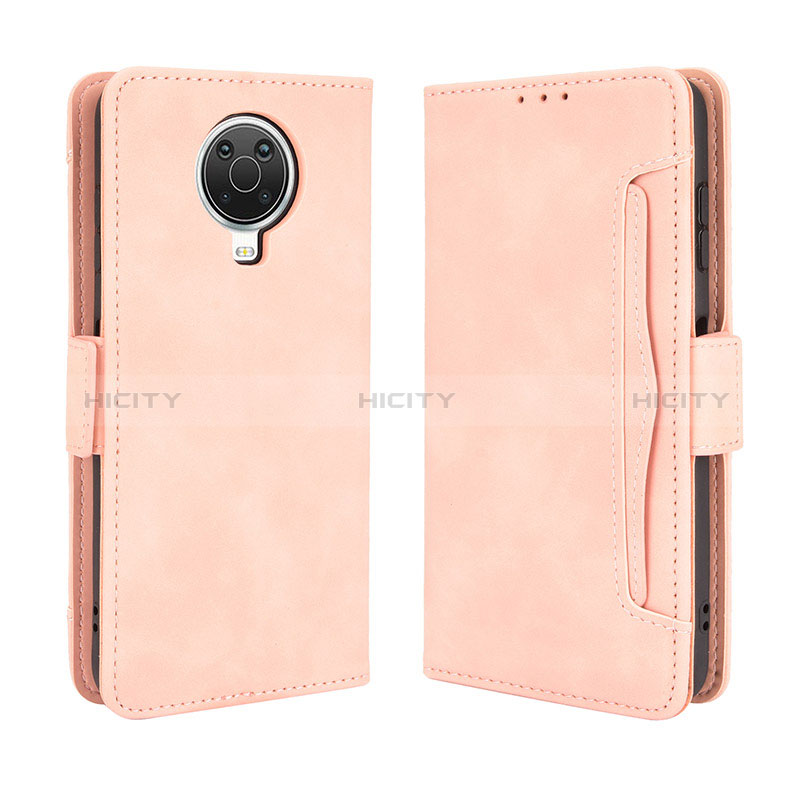 Handytasche Stand Schutzhülle Flip Leder Hülle BY3 für Nokia 6.3 Rosa