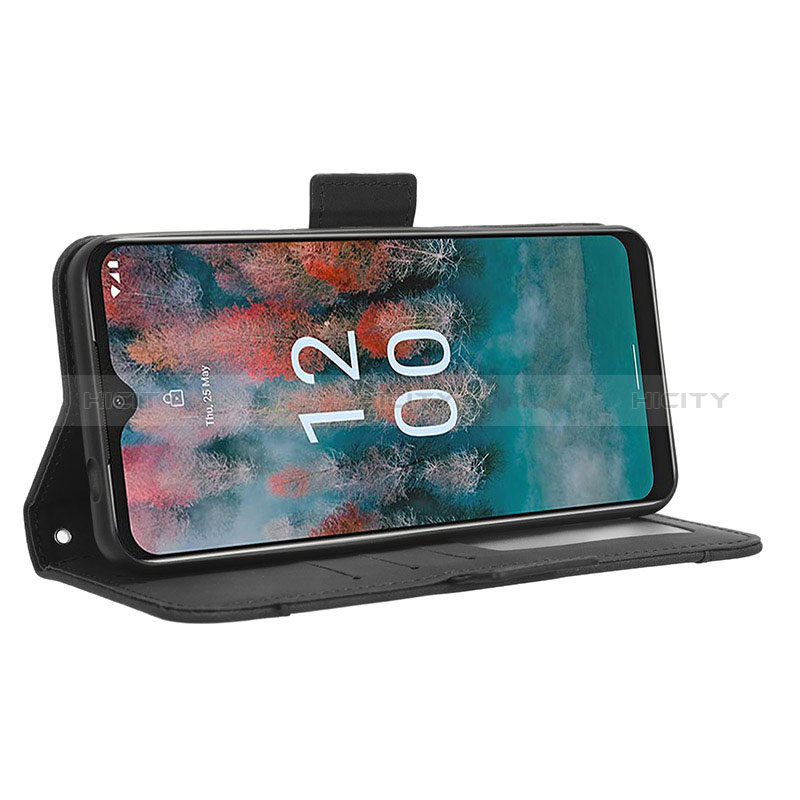 Handytasche Stand Schutzhülle Flip Leder Hülle BY3 für Nokia C12