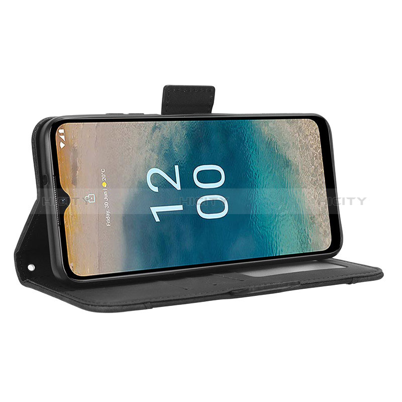 Handytasche Stand Schutzhülle Flip Leder Hülle BY3 für Nokia G22