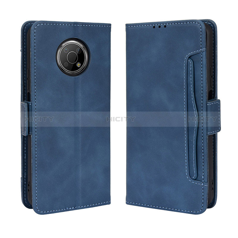 Handytasche Stand Schutzhülle Flip Leder Hülle BY3 für Nokia G300 5G Blau Plus