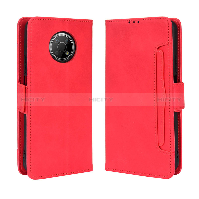 Handytasche Stand Schutzhülle Flip Leder Hülle BY3 für Nokia G300 5G Rot Plus