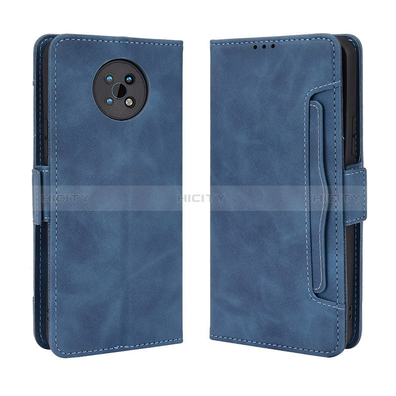 Handytasche Stand Schutzhülle Flip Leder Hülle BY3 für Nokia G50 5G Blau Plus