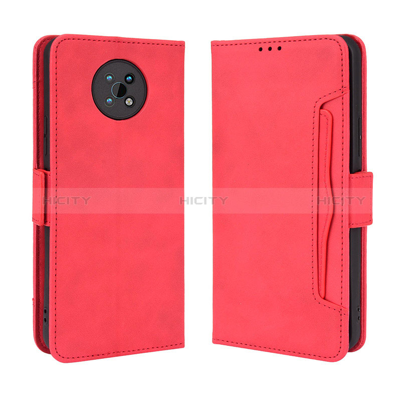 Handytasche Stand Schutzhülle Flip Leder Hülle BY3 für Nokia G50 5G Rot Plus