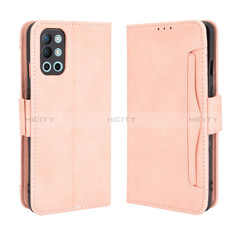 Handytasche Stand Schutzhülle Flip Leder Hülle BY3 für OnePlus 9R 5G Rosa