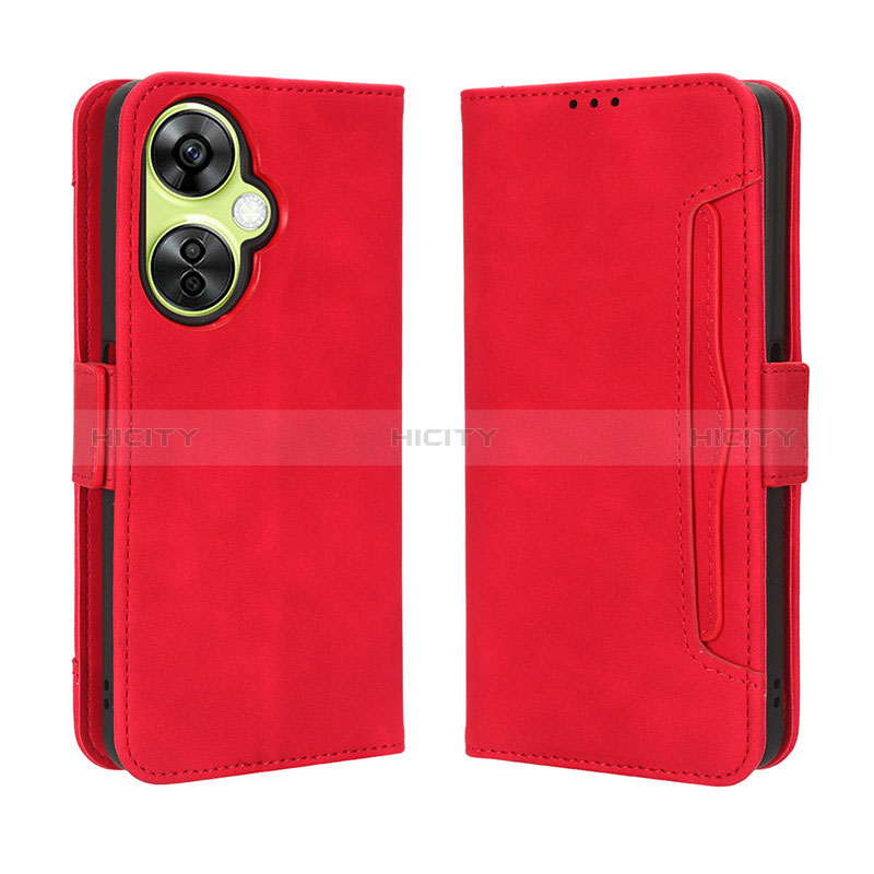 Handytasche Stand Schutzhülle Flip Leder Hülle BY3 für OnePlus Nord CE 3 Lite 5G Rot