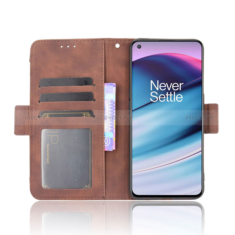 Handytasche Stand Schutzhülle Flip Leder Hülle BY3 für OnePlus Nord CE 5G groß