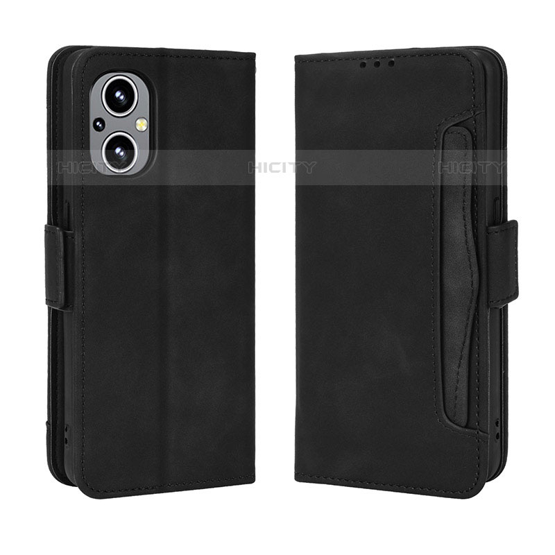 Handytasche Stand Schutzhülle Flip Leder Hülle BY3 für OnePlus Nord N20 5G Schwarz