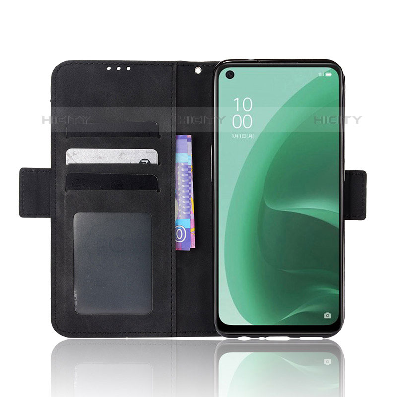 Handytasche Stand Schutzhülle Flip Leder Hülle BY3 für Oppo A55S 5G