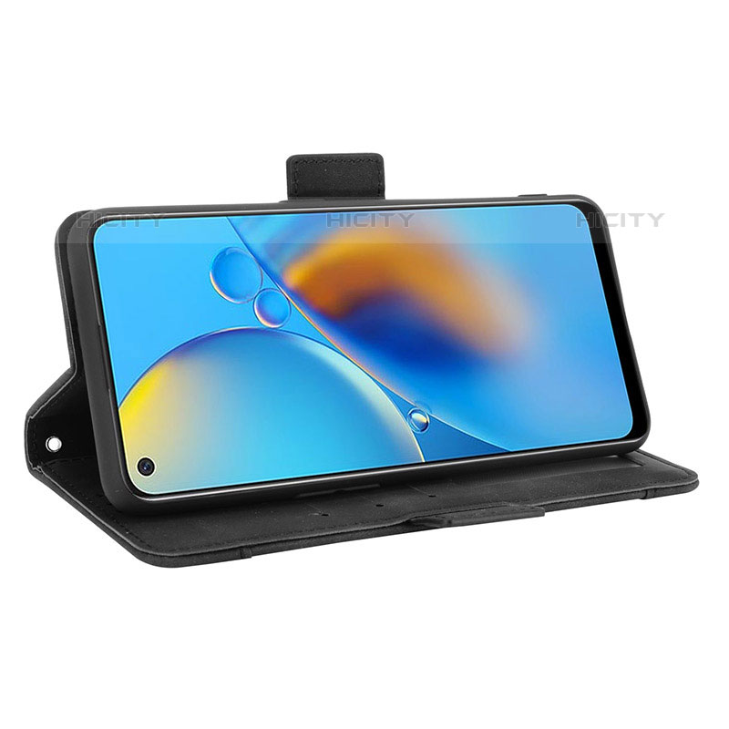 Handytasche Stand Schutzhülle Flip Leder Hülle BY3 für Oppo A74 4G groß