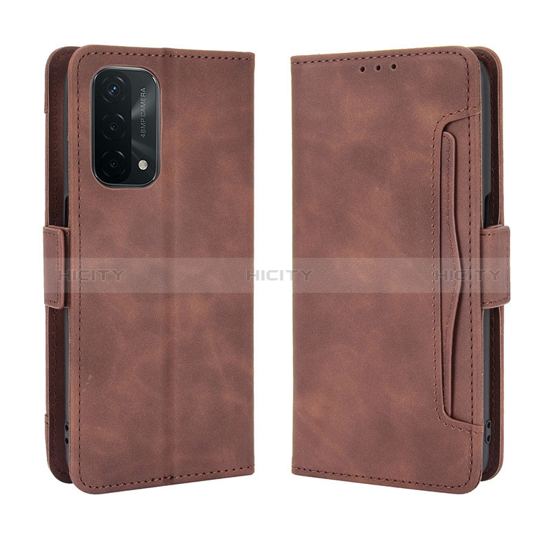 Handytasche Stand Schutzhülle Flip Leder Hülle BY3 für Oppo A74 5G groß