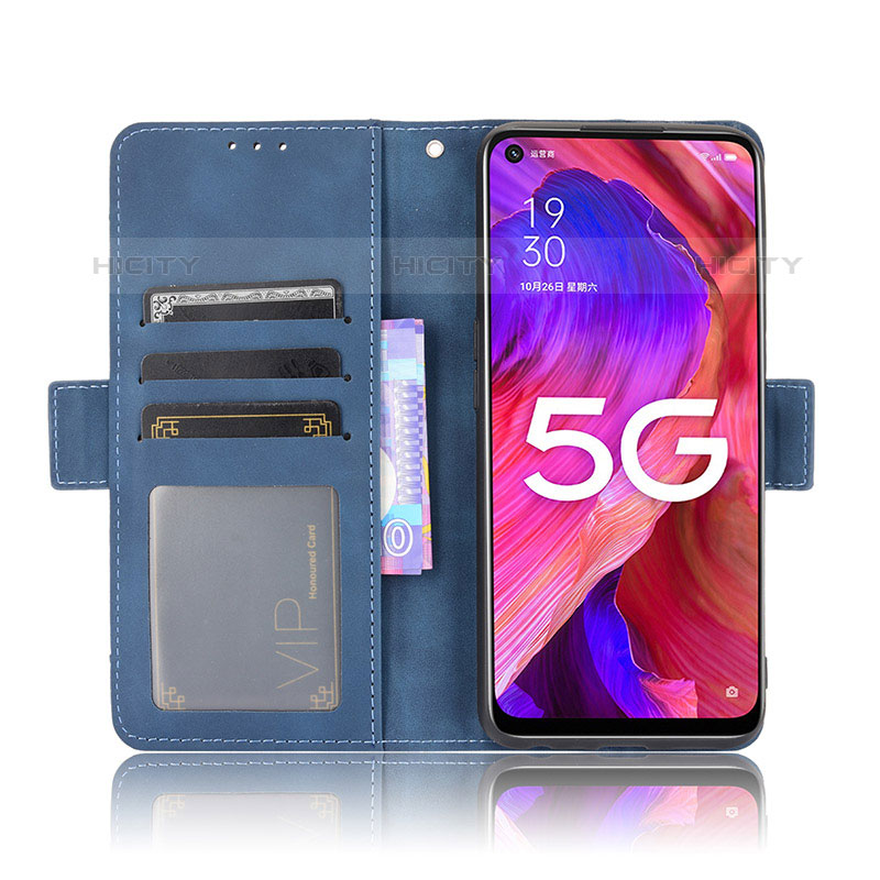 Handytasche Stand Schutzhülle Flip Leder Hülle BY3 für Oppo A93 5G groß