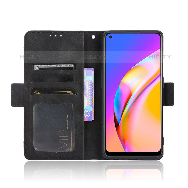 Handytasche Stand Schutzhülle Flip Leder Hülle BY3 für Oppo A94 5G groß