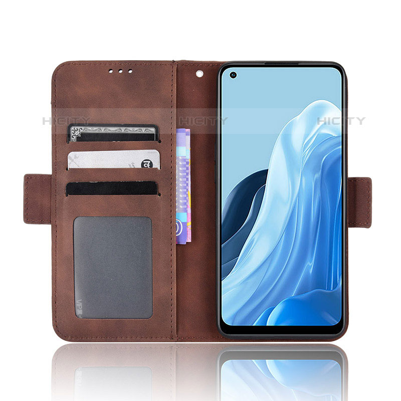 Handytasche Stand Schutzhülle Flip Leder Hülle BY3 für Oppo F21 Pro 4G groß