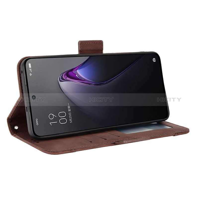 Handytasche Stand Schutzhülle Flip Leder Hülle BY3 für Oppo Reno9 Pro+ Plus 5G groß