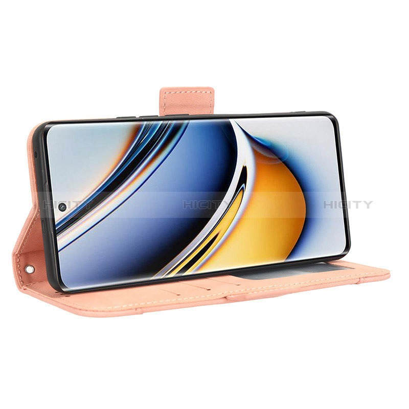 Handytasche Stand Schutzhülle Flip Leder Hülle BY3 für Realme 11 Pro 5G