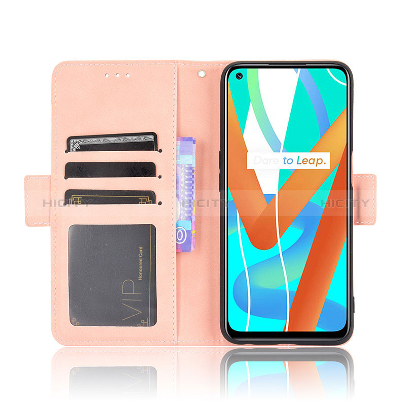 Handytasche Stand Schutzhülle Flip Leder Hülle BY3 für Realme 8 5G