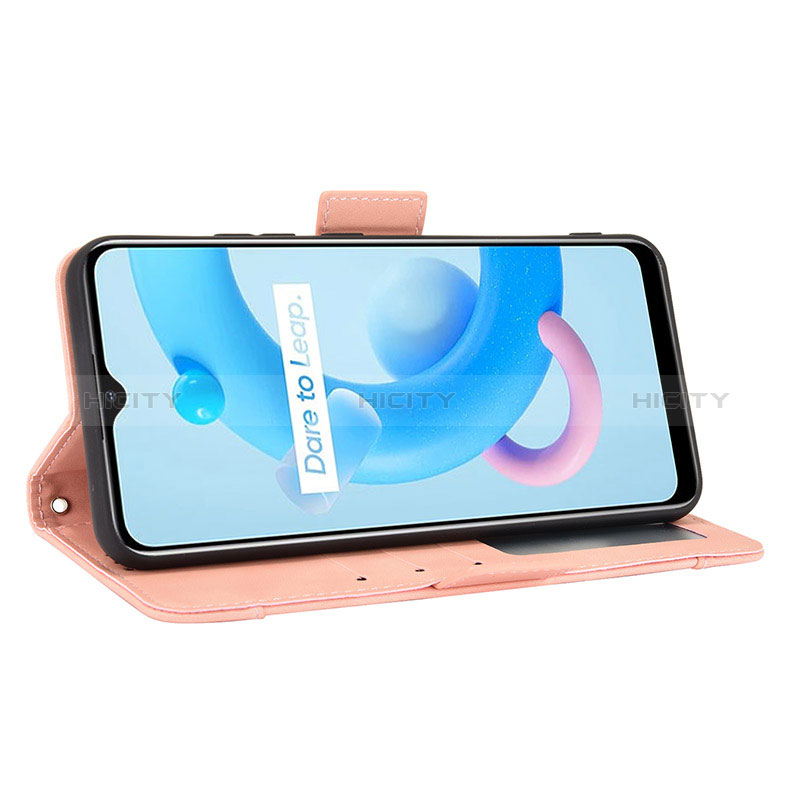 Handytasche Stand Schutzhülle Flip Leder Hülle BY3 für Realme C11 (2021)