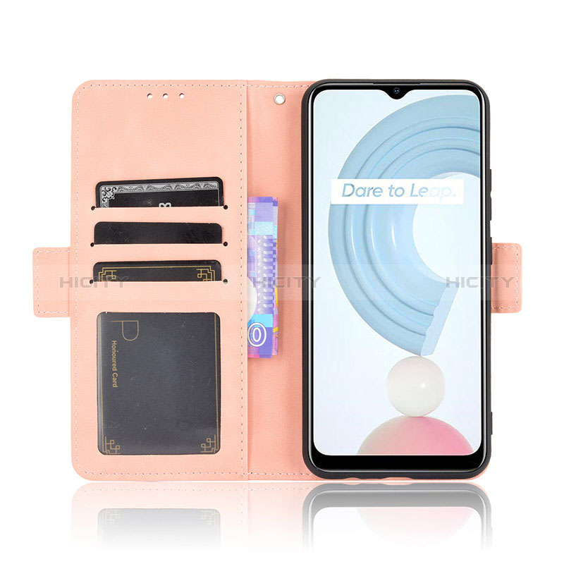 Handytasche Stand Schutzhülle Flip Leder Hülle BY3 für Realme C21