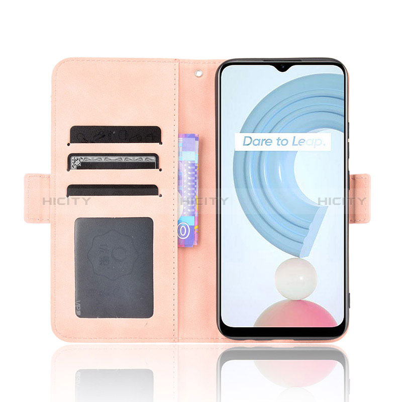 Handytasche Stand Schutzhülle Flip Leder Hülle BY3 für Realme C21Y