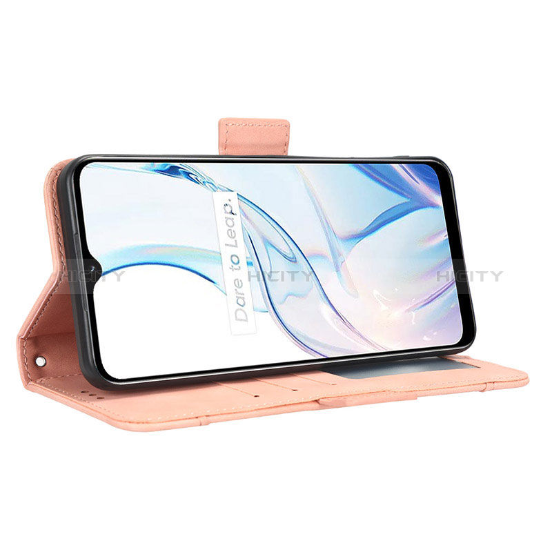 Handytasche Stand Schutzhülle Flip Leder Hülle BY3 für Realme C30