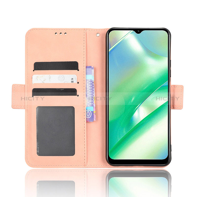 Handytasche Stand Schutzhülle Flip Leder Hülle BY3 für Realme C33 (2023) groß