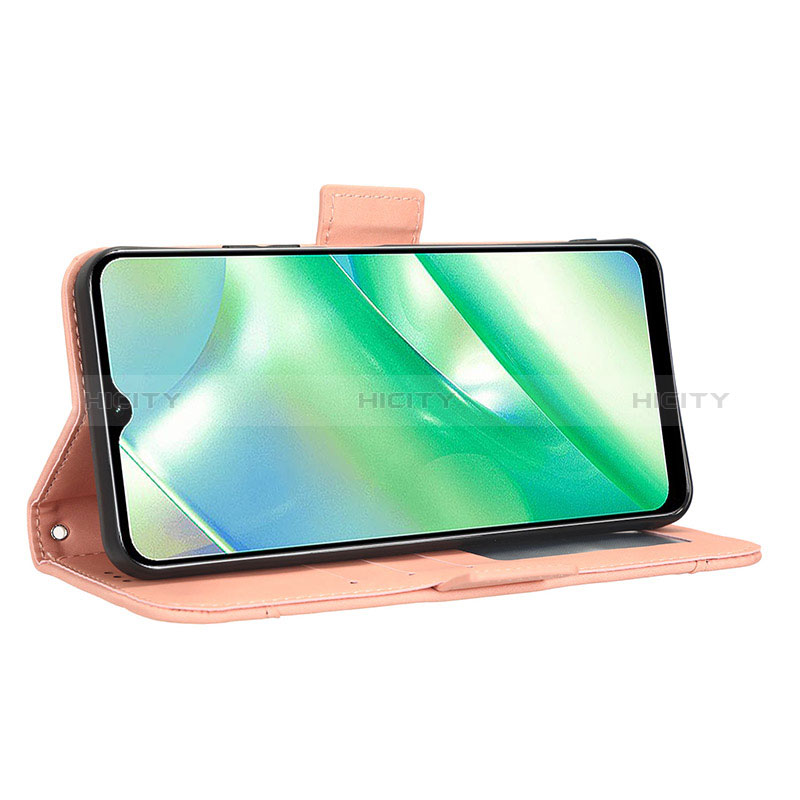 Handytasche Stand Schutzhülle Flip Leder Hülle BY3 für Realme C33 groß