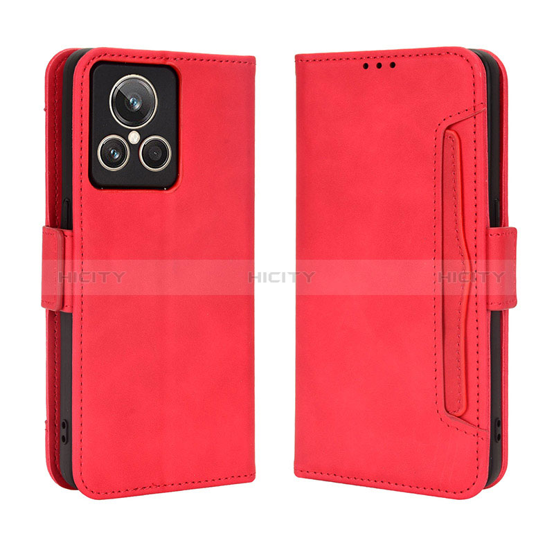 Handytasche Stand Schutzhülle Flip Leder Hülle BY3 für Realme GT2 Master Explorer Rot