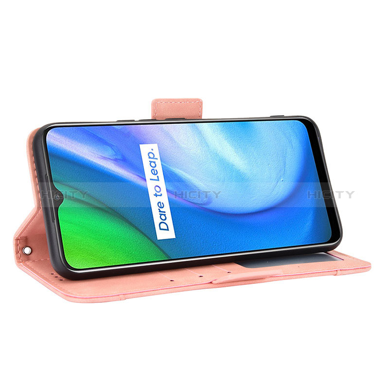 Handytasche Stand Schutzhülle Flip Leder Hülle BY3 für Realme Q2i 5G